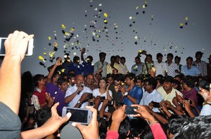 Kumari 21F Success Tour in Guntur Theatres